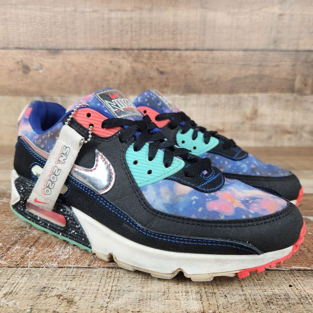 Nike Air Max 90 Supernova 2020 Men's Sz 8 Multicolor Outer Space Graphic Sneaker - Picture 1 of 10